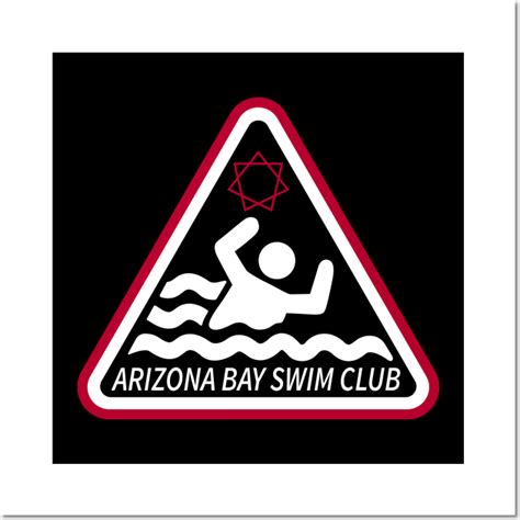 Learn to swim Arizona Bay Swim team logo - Arizona Bay Swim Club Learn To Swim - Posters and Art ...