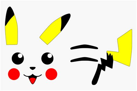 Orejas De Pikachu Png , Transparent Cartoons - Pikachu Ears Clipart, Png Download , Transparent ...