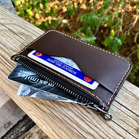 Zipper Card Wallet | Etsy