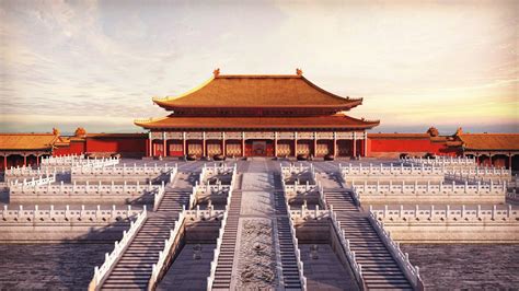 Forbidden City Hall of Supreme Harmony Full hall 3D Model in Cityscapes ...