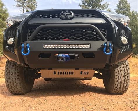 2014+ Toyota 4Runner Winch Bumper With Holes & Light Bar | Toyota 4runner, 4runner, Toyota ...