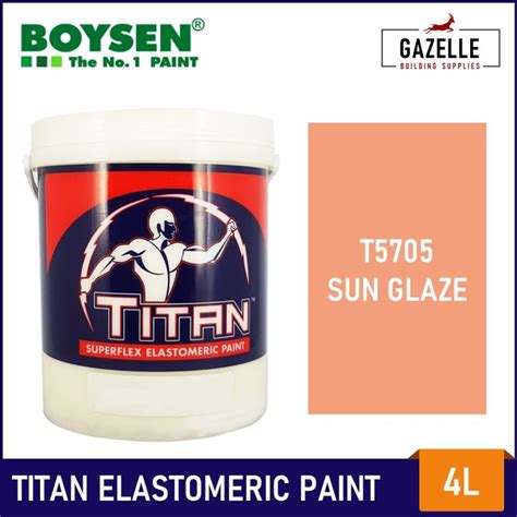 Titan Elastomeric Paint Sun Glaze - 4L | Lazada PH