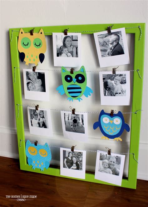 Easy Swap "Polaroid" Gallery {Little Boy Room Project} | The Homes I Have Made