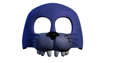 (Blender/FNaF)Bonnie's Mask Render by OctavioQuidiello | Fnaf, Bonnie, Mask