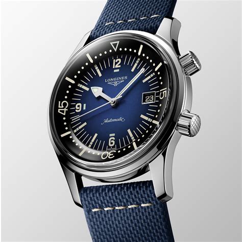 Longines Legend Diver 42mm Mens Watch L37744902 | Mappin and Webb