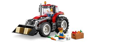 LEGO City Great Vehicles Tractor 60287 Building Toy Set for Kids, Boys ...