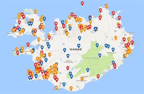 http://hotpoticeland.com/ On that map you can find a complete list of all HOTPOTs (hot springs ...