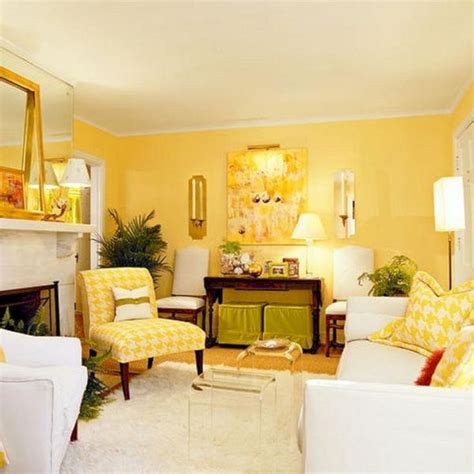 25+ Awesome Yellow Living Room Color Schemes That People Never Seen | Oturma odası rengi ...