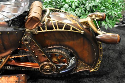 Just A Car Guy: a steampunk motorcycle from SEMA from Travis Deeter and ...