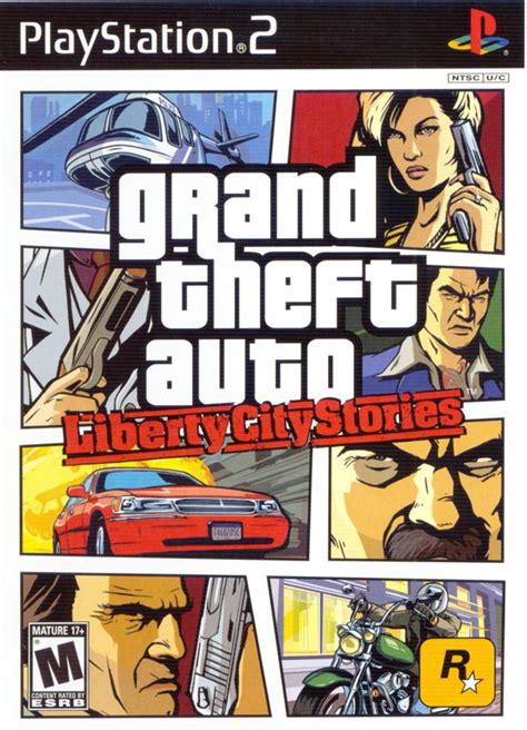 Grand Theft Auto: Liberty City Stories (2006) PlayStation 2 box cover art - MobyGames