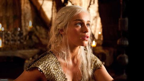 HD wallpaper: blondes women actress game of thrones white hair emilia clarke daenerys targaryen ...