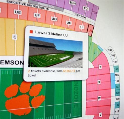 Clemson game tickets available for steep prices