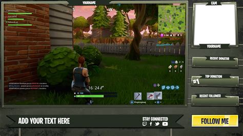 Fortnite - Client Overlay - streamlays.com