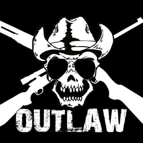 Outlaw Cowboy Skull