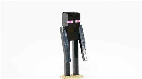 How to Build a Minecraft Enderman with LEGO®️ Bricks tutorial - YouTube
