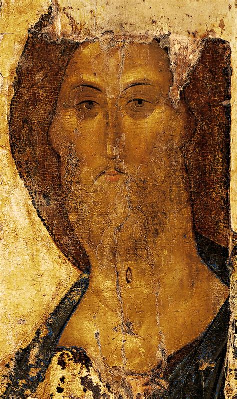 Христос Вседержитель, c.1410 - Андрей Рублёв - WikiArt.org