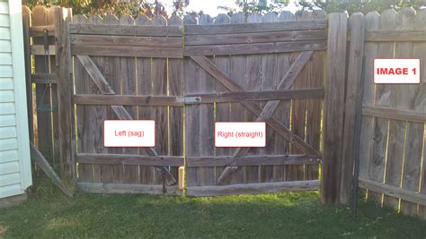 Wood – Need help with sagging gate double gates – Love & Improve Life