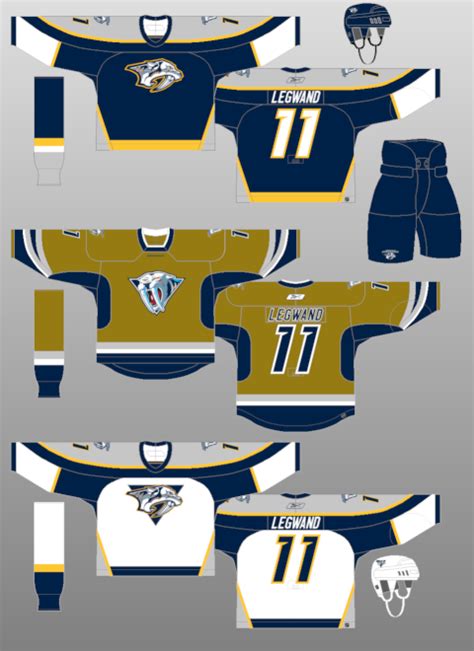 Nashville Predators 2005-07 - The (unofficial) NHL Uniform Database