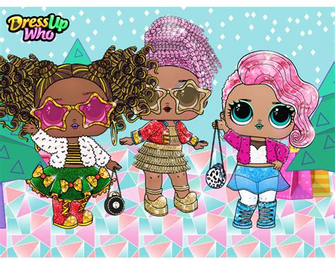 lol dress up who winter disco | Lol dolls, Dolls, Dresses