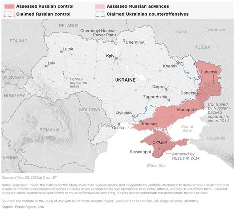 Russia Ukraine Conflict Map