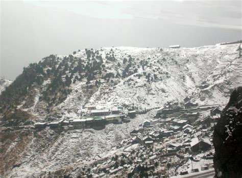 Fresh Snowfall in Sikkim stock image. Image of snowcovered - 238240945