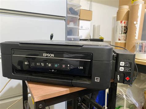 Epson L355 Inktank Wifi Printer, Computers & Tech, Printers, Scanners & Copiers on Carousell