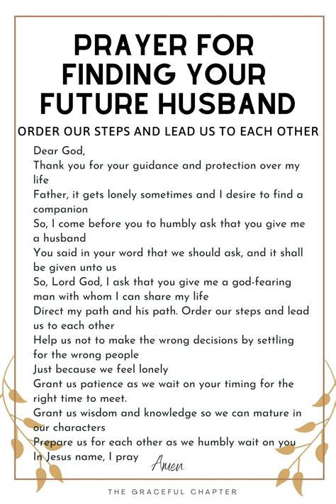 12 prayers for your future husband – Artofit