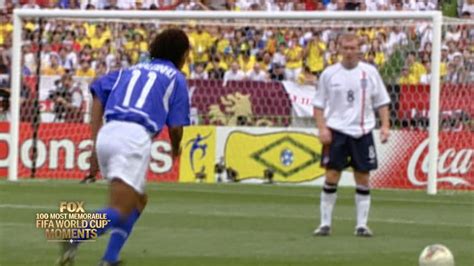 Ronaldinho magic! his free kick vs england remains one of the cheekiest goals in fifa world cup ...