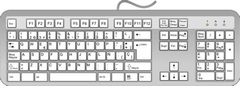 keyboard outline clipart 20 free Cliparts | Download images on Clipground 2024