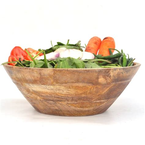 Wooden Salad Bowl - Etsy