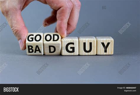 Good Bad Guy Symbol. Image & Photo (Free Trial) | Bigstock