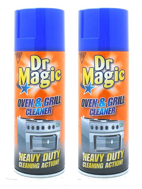 2 x Dr Magic Oven And Grill Cleaner BBQ Heavy Duty Action Cleaning Spray 390ml 5060120161789 | eBay