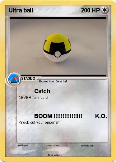 Pokémon Ultra ball 7 7 - Catch - My Pokemon Card