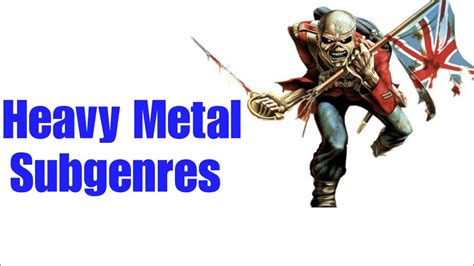 HEAVY METAL subgenres explained - YouTube