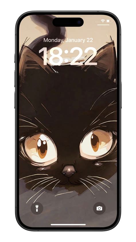 Download Cute Anime Black Cat Wallpaper 4k - Dejavu - AI Wallpaper Museum