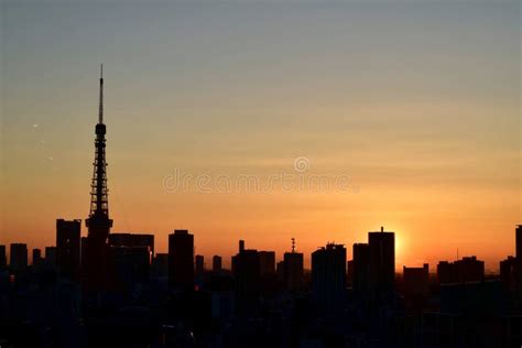 Tokyo tower view stock photo. Image of view, sunshine - 108785106