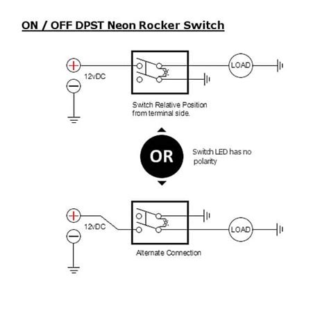 Snap-In Neon Rocker Switches for Car, Boat, and Truck | MGI SpeedWare