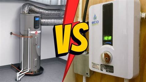 Heat Pump Water Heater vs Tankless Water Heater [Explained]