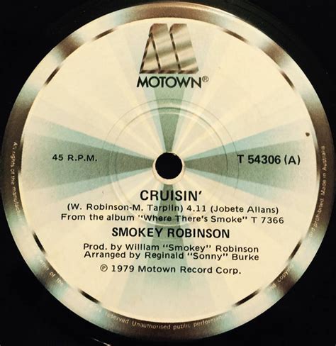 Smokey Robinson – Cruisin' (1980, Vinyl) - Discogs