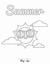 Summer Fun Coloring Pages For Kids sketch template