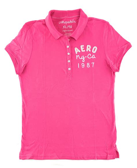 Aeropostale - Aeropostale Women's Polo Shirt Aero New York Graphic ...