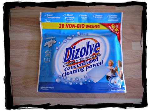 Inside the Wendy House: Dizolve Washing Sheets - Revolutionising Laundry!