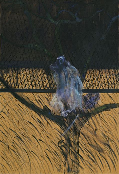 Study of a Baboon 1953 by Francis Bacon | Oil Painting Reproduction