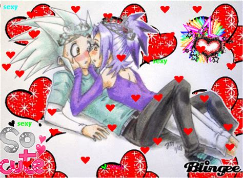 Silver The Hedgehog And Blaze The Cat Kissing