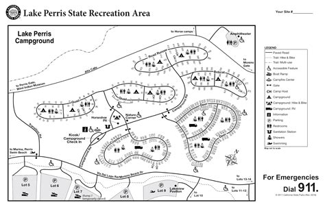 Lake Perris Rv Camping Map - BCAMPL