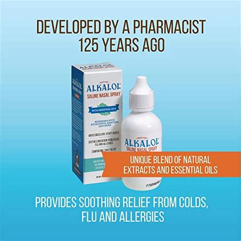 Alkalol Solution Saline Nasal Spray, 1.69 Ounce - Walmart.com