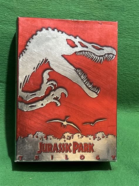 Jurassic Park Trilogy (DVD, 2001, 4-Disc Set) New Open Box 25192146824 ...