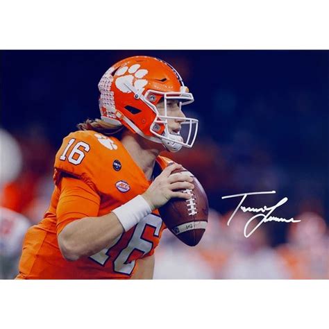 Autograph Signed Trevor Lawrence Photo