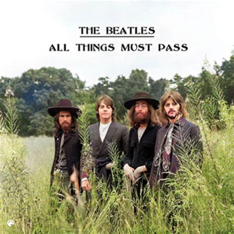 Beatles Ultra Rare Alternate All Things Must Pass COLOR Cover LP Vinyl Album Lennon Mccartney - Etsy