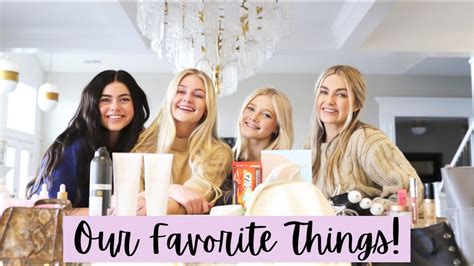 FAVORITE THINGS WITH THE ARNOLD SISTERS! - YouTube